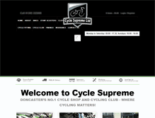 Tablet Screenshot of cyclesupreme.com